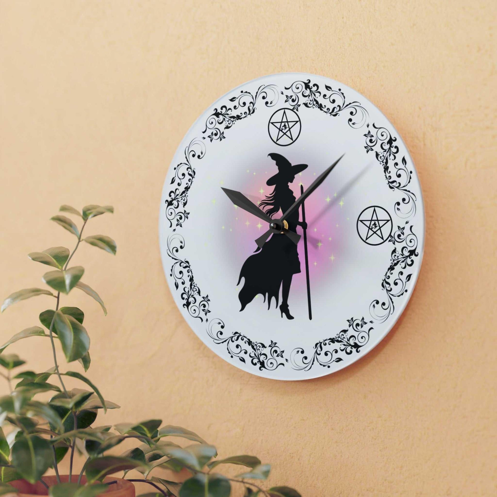 Witching Hour Clock - Enchanting Wall Clock - GV by Good Vibes