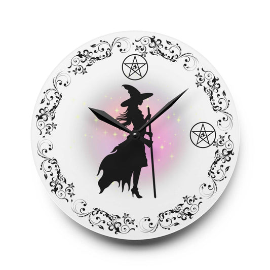 Witching Hour Clock - Enchanting Wall Clock - GV by Good Vibes