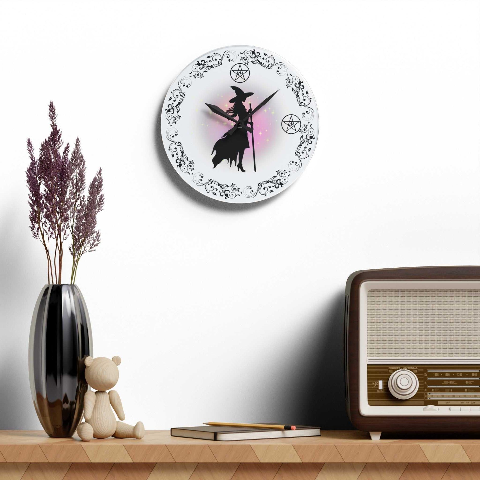 Witching Hour Clock - Enchanting Wall Clock - GV by Good Vibes